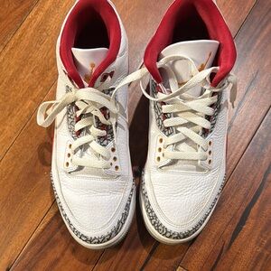 Nike Air Jordan 3 Retro red and white